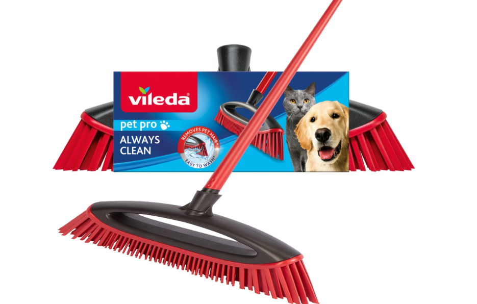 Grindų šluota be koto VILEDA PET PRO Always clean-0