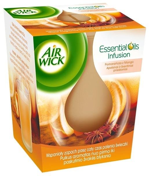 Kvepianti žvakė AIRWICK Essent'Oil Orange & Festive Spice, 105 g