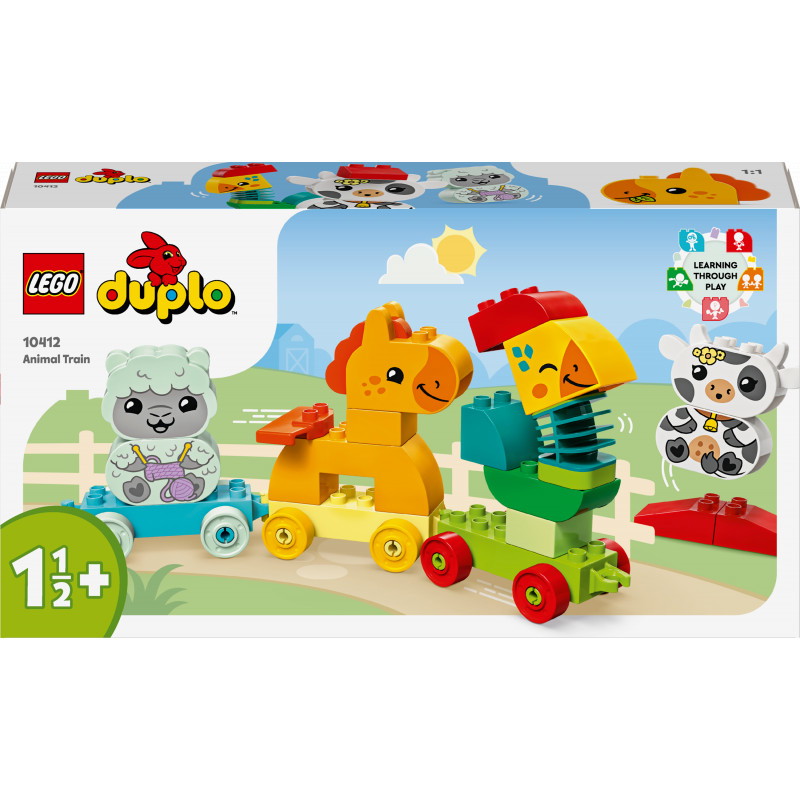 Konstruktorius LEGO Duplo My First Animal Train, 10412-0