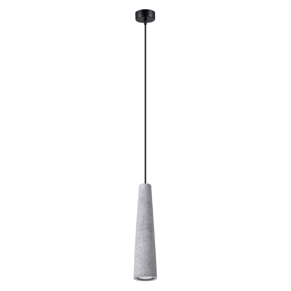 Pakabinamas šviestuvas SOLLUX ELECTRA concrete, 1xGU10, max 10 W LED, pilka-0