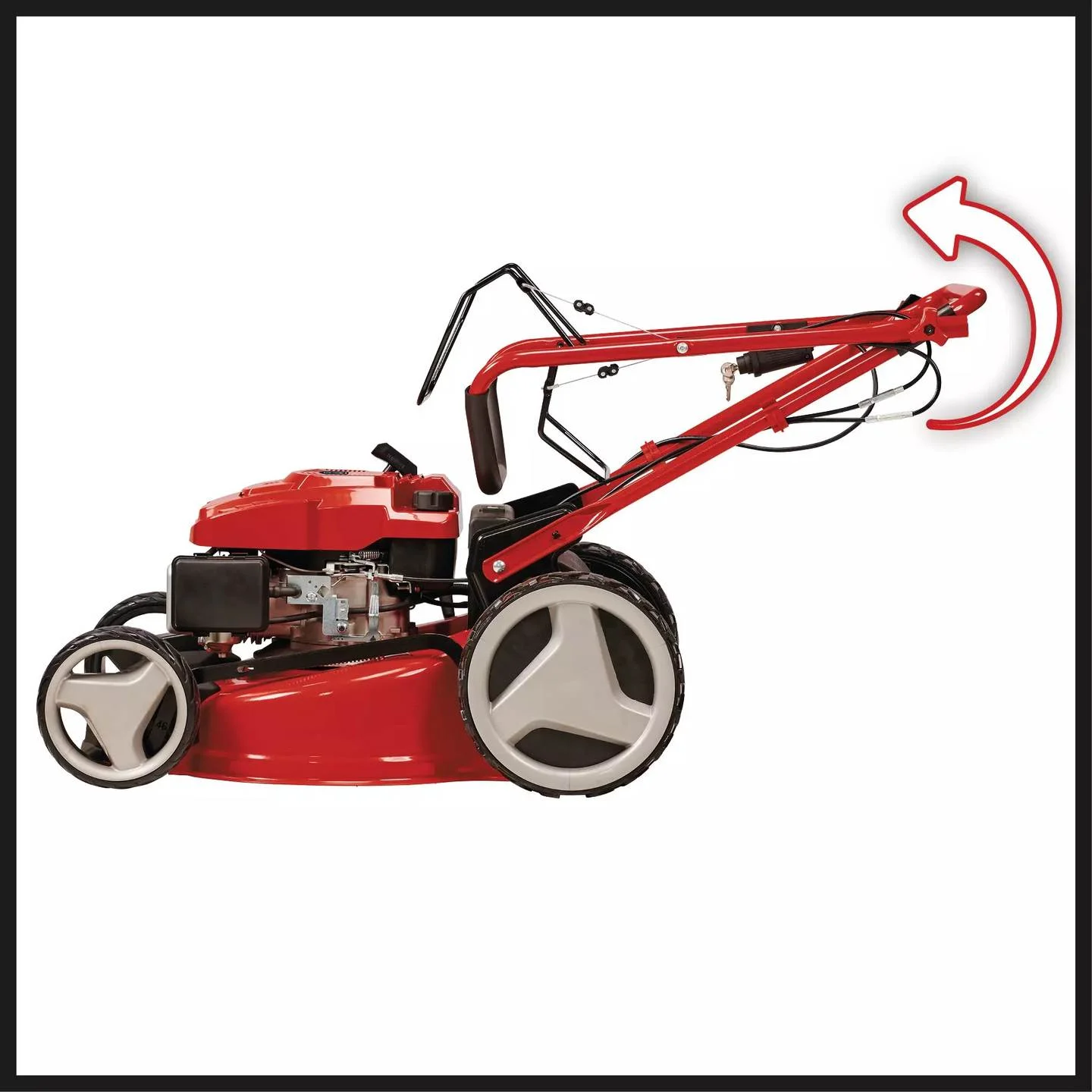 Benzininė vejapjovė EINHELL GC-PM 46 S HW-E, 2000 W, 146 cm³, 46 cm, 65 l, savaeigė - 3
