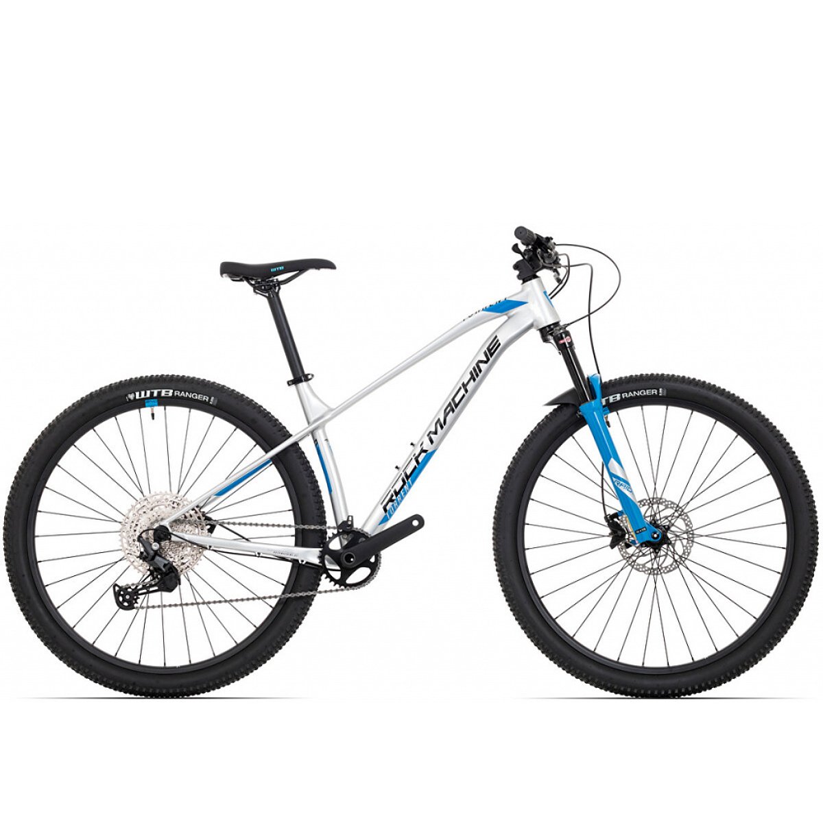Kalnų dviratis Rock Machine 29 Torrent 70-29 (I) sidabrinis/mėlynas (XL)