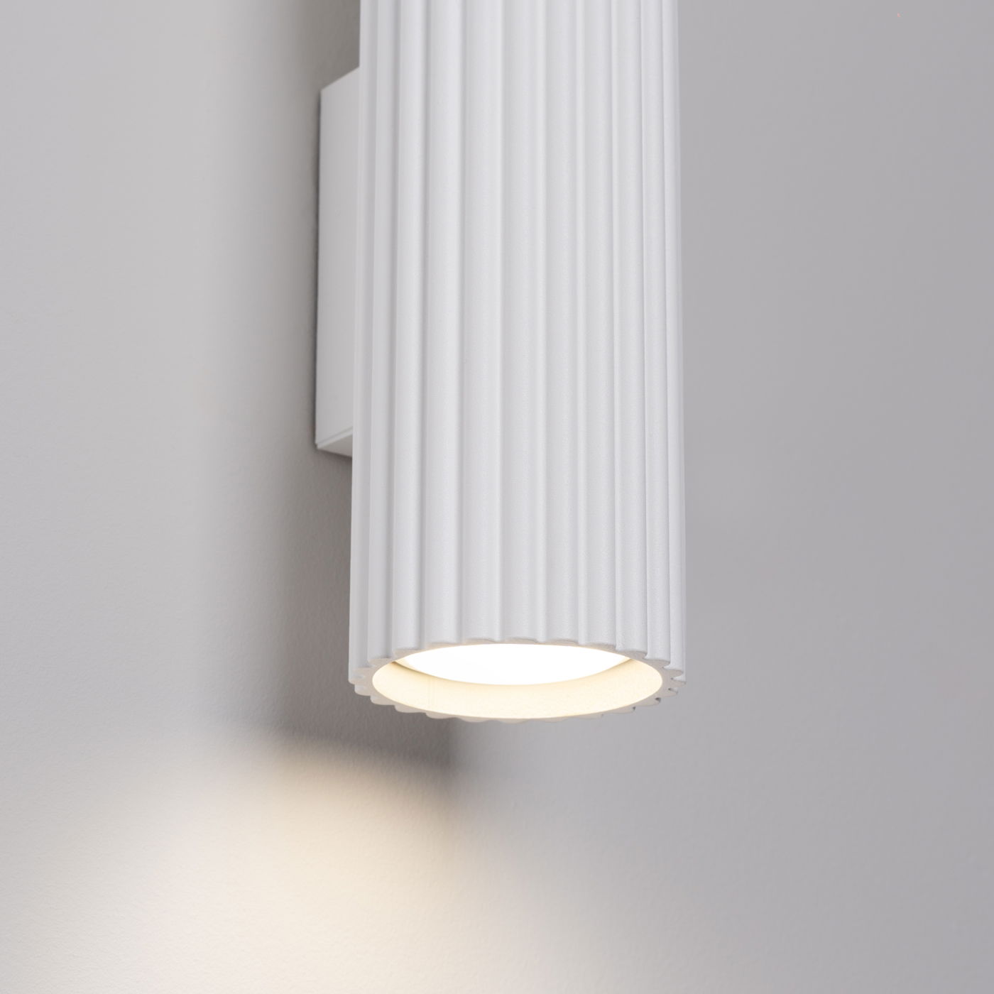 Sieninis šviestuvas SOLLUX KARBON 30, GU10, 2 x max 10W LED, balta - 5