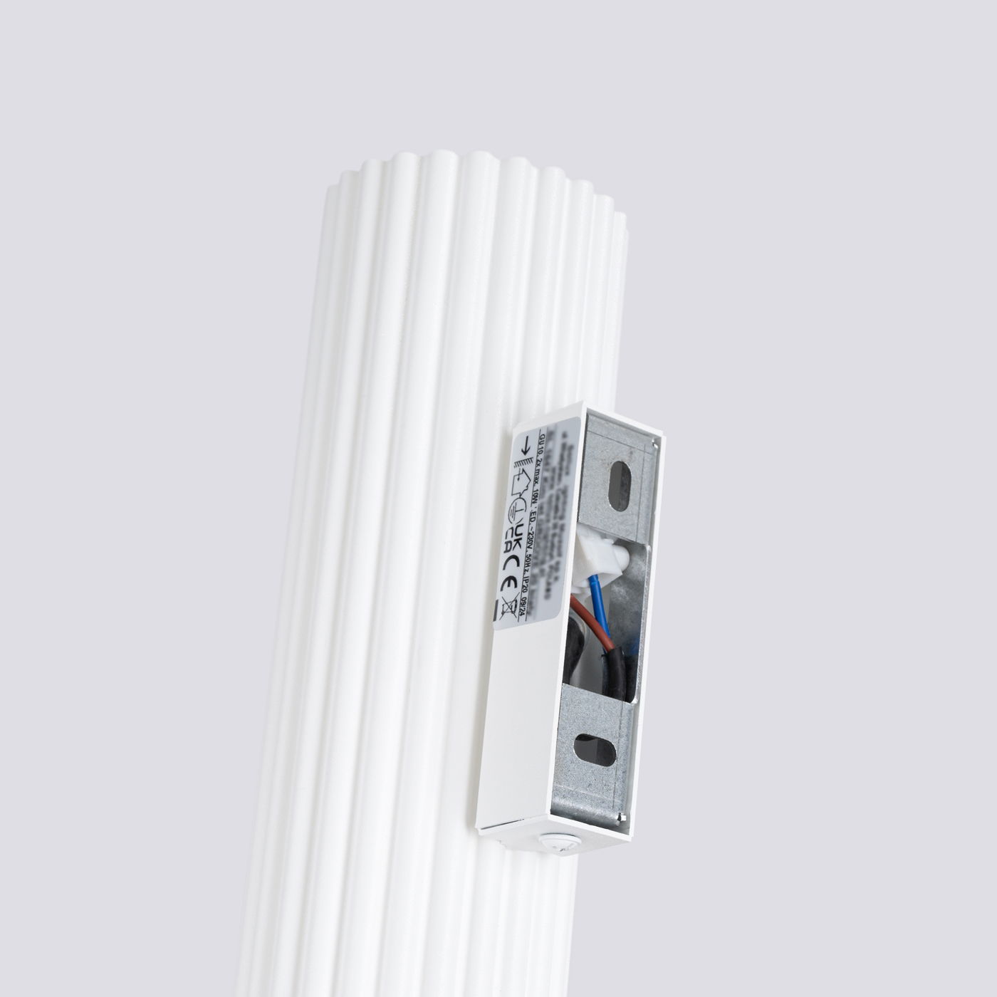 Sieninis šviestuvas SOLLUX KARBON 30, GU10, 2 x max 10W LED, balta - 6