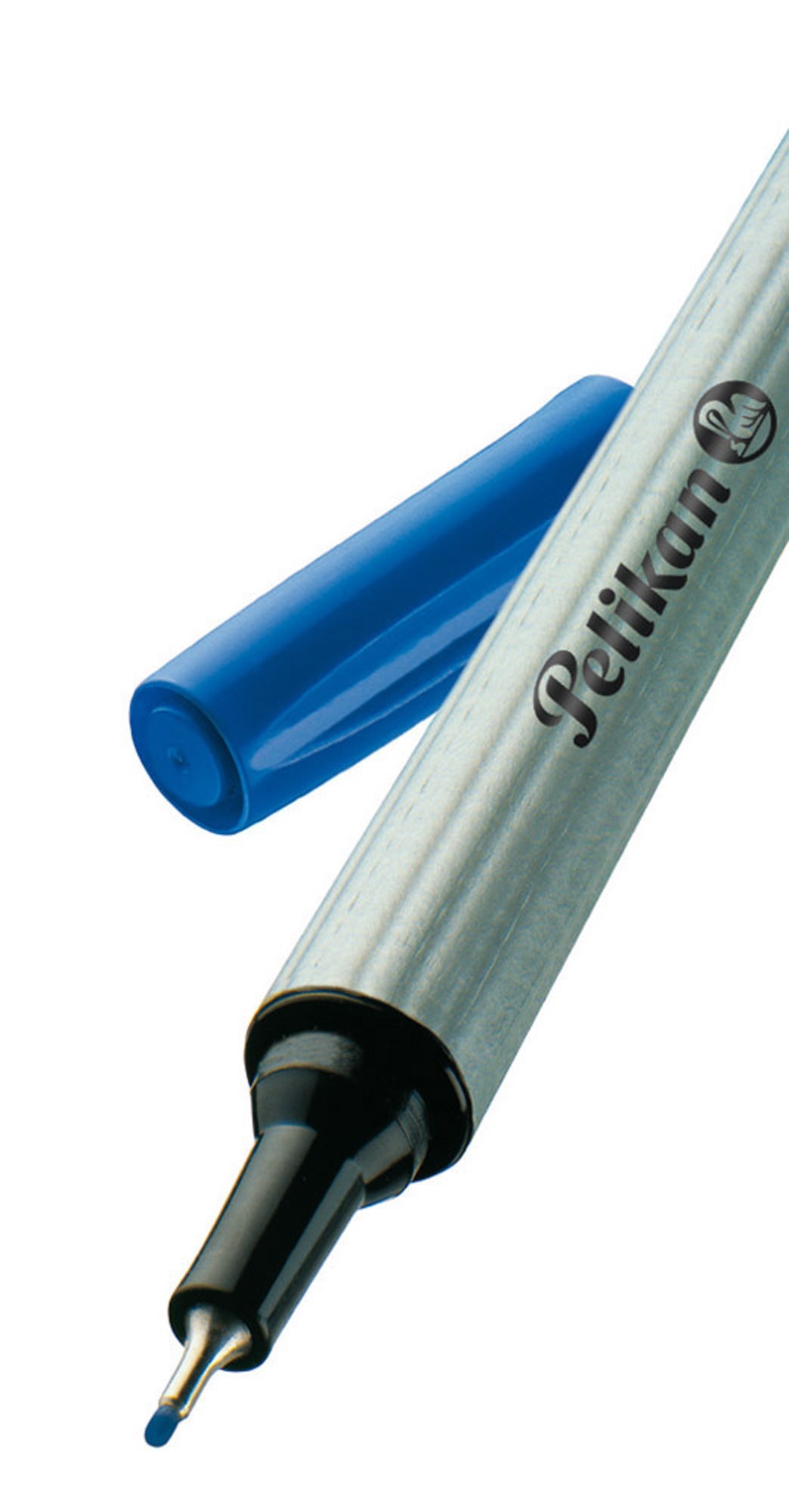 Rašiklis PELIKAN Fineliner 96 F, mėlynos sp.-0