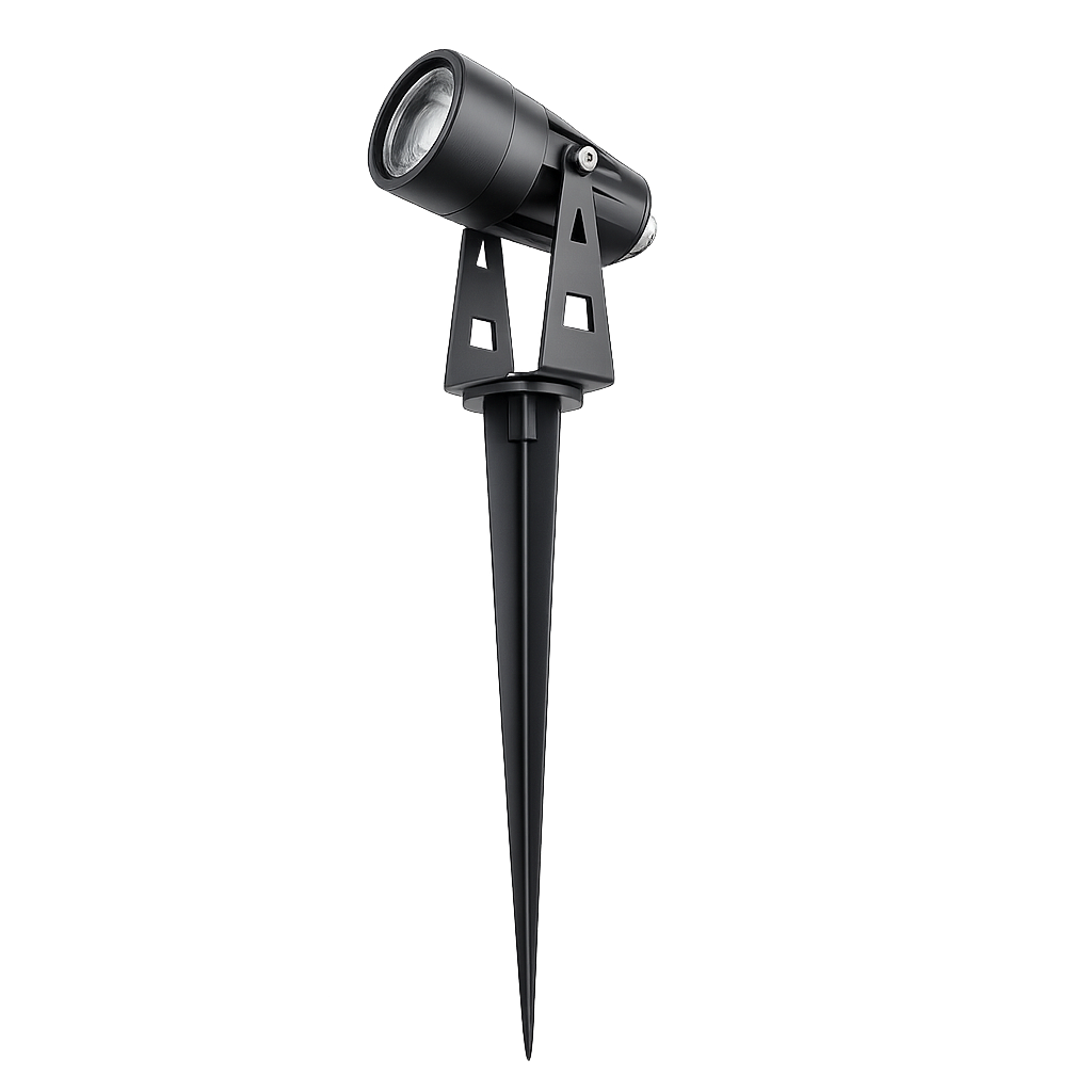 Įsmeigiamas lauko šviestuvas SPECTOR LIGHT, IP65, 3000 K, 3 W, 255 lm, 85-265V, juodos sp.-0