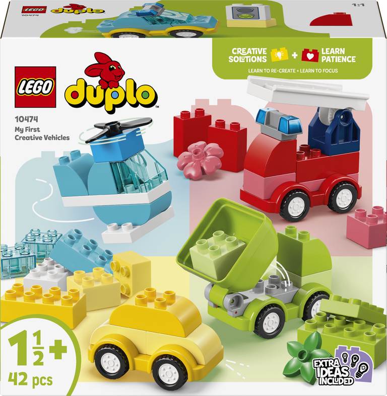 Konstruktorius LEGO Duplo My First Creative Vehicles - 1