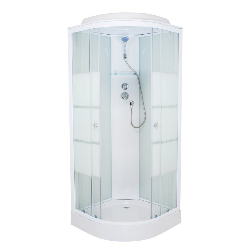 Dušo kabina GEMA 80 White, 80 x 80 x 215 cm