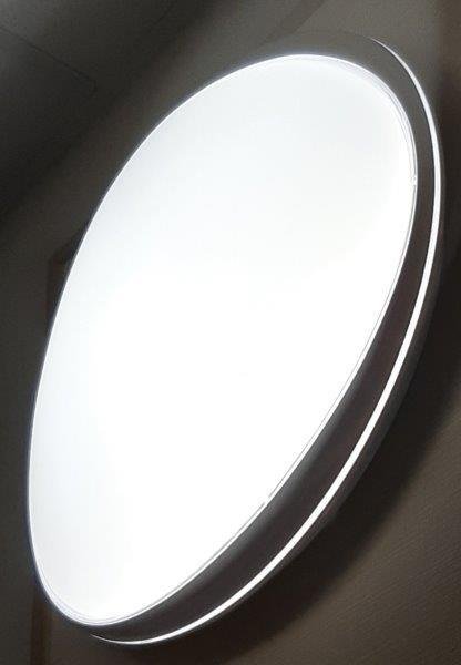 Plafoninis LED šviestuvas BALTIK GAISMA, 2 x 48 W, 3000 - 6500 K, 3600 - 7200 lm, Ø50 cm, su pultu - 2