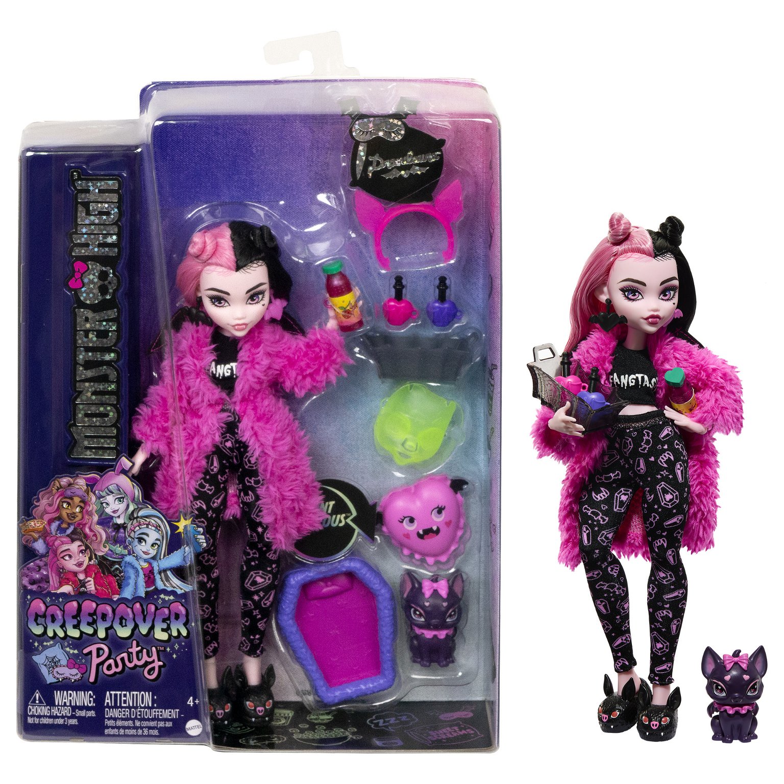 Lėlė Monster High Drakulaura, baisiojo vakarėlio serija
