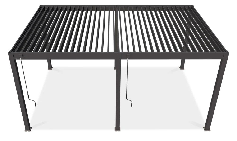 Pavėsinė Pergola DELUXE 370x538 cm,  Antracito - 4
