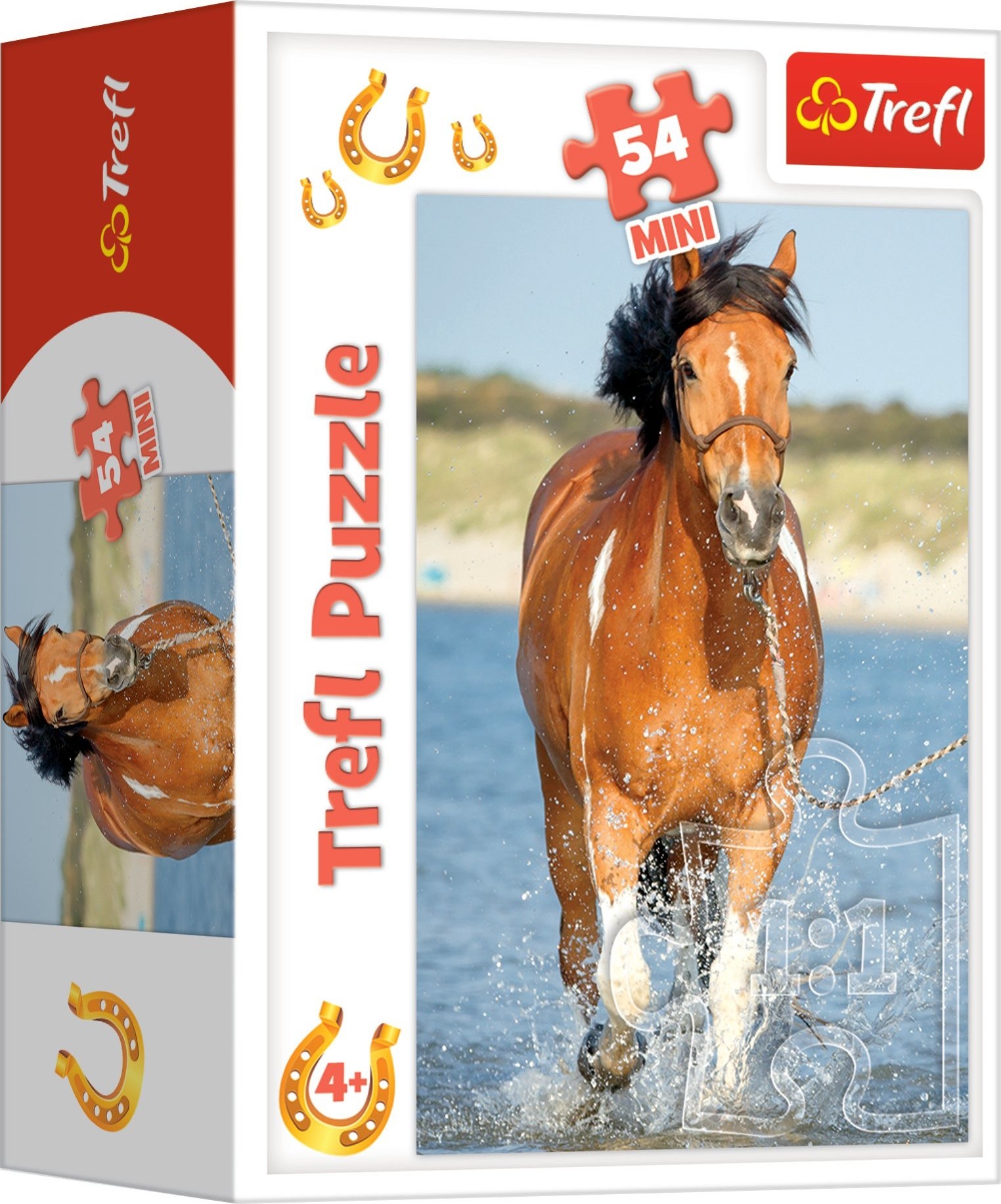 Dėlionė Trefl Puzzles Horse, 54 det.-0