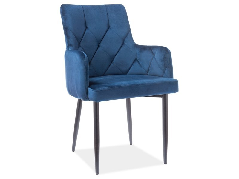 Kėdė RICARDO, tamsiai mėlyna