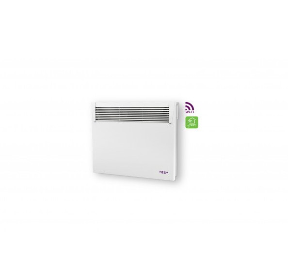 Konvektorius TESY HeatЕco Cloud, 1 kW, elektroninis trermostatas, Wi-Fi valdymas-0