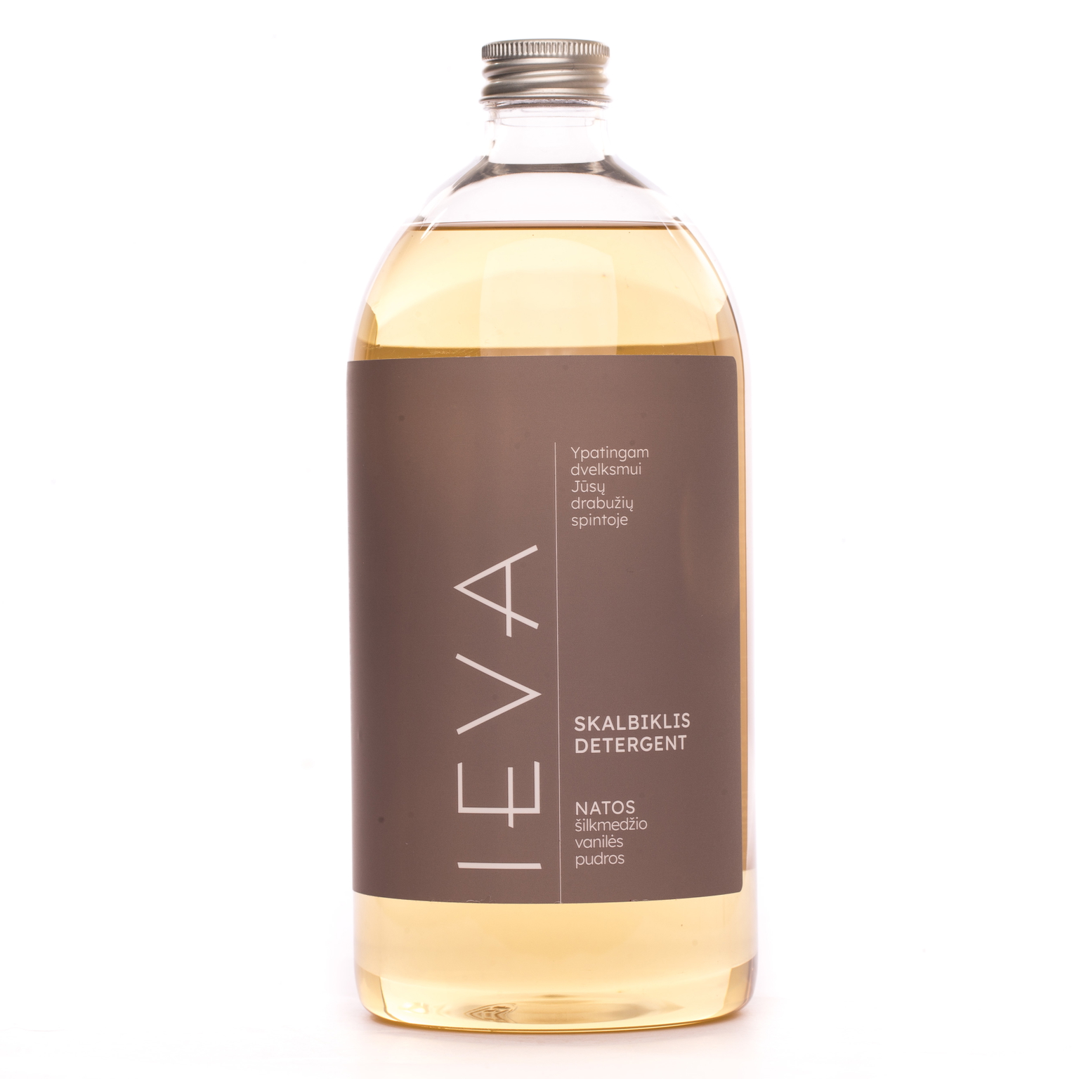 Parfumuotas skystas skalbiklis IEVA, vanilės pudros natos, 1 l-0