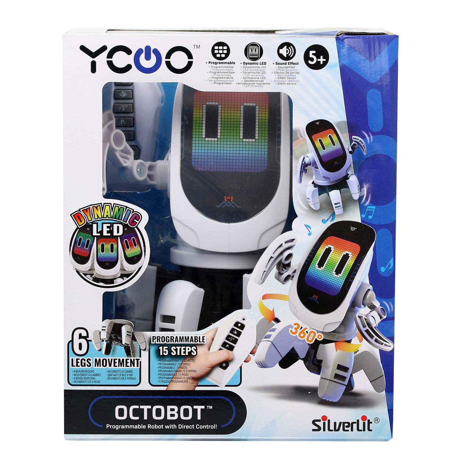 Interaktyvus robotas SILVERLIT OCTOBOT-0