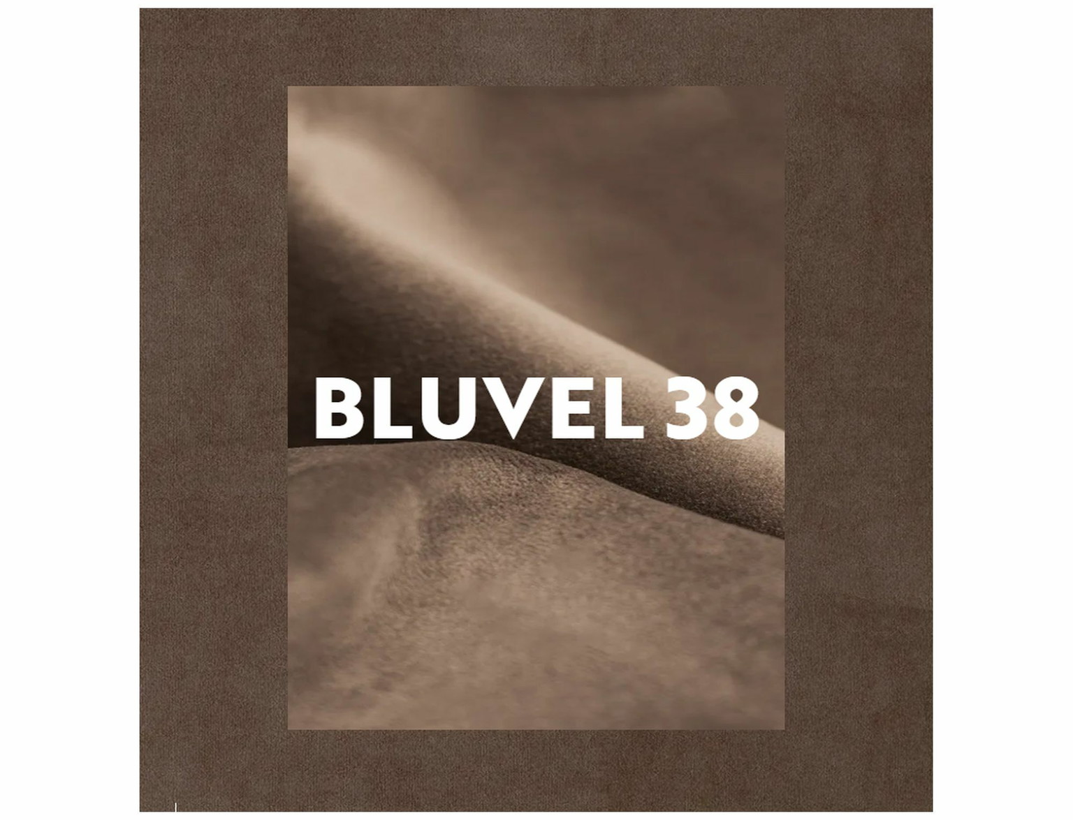Kėdė Chic Velvet, ruda-1