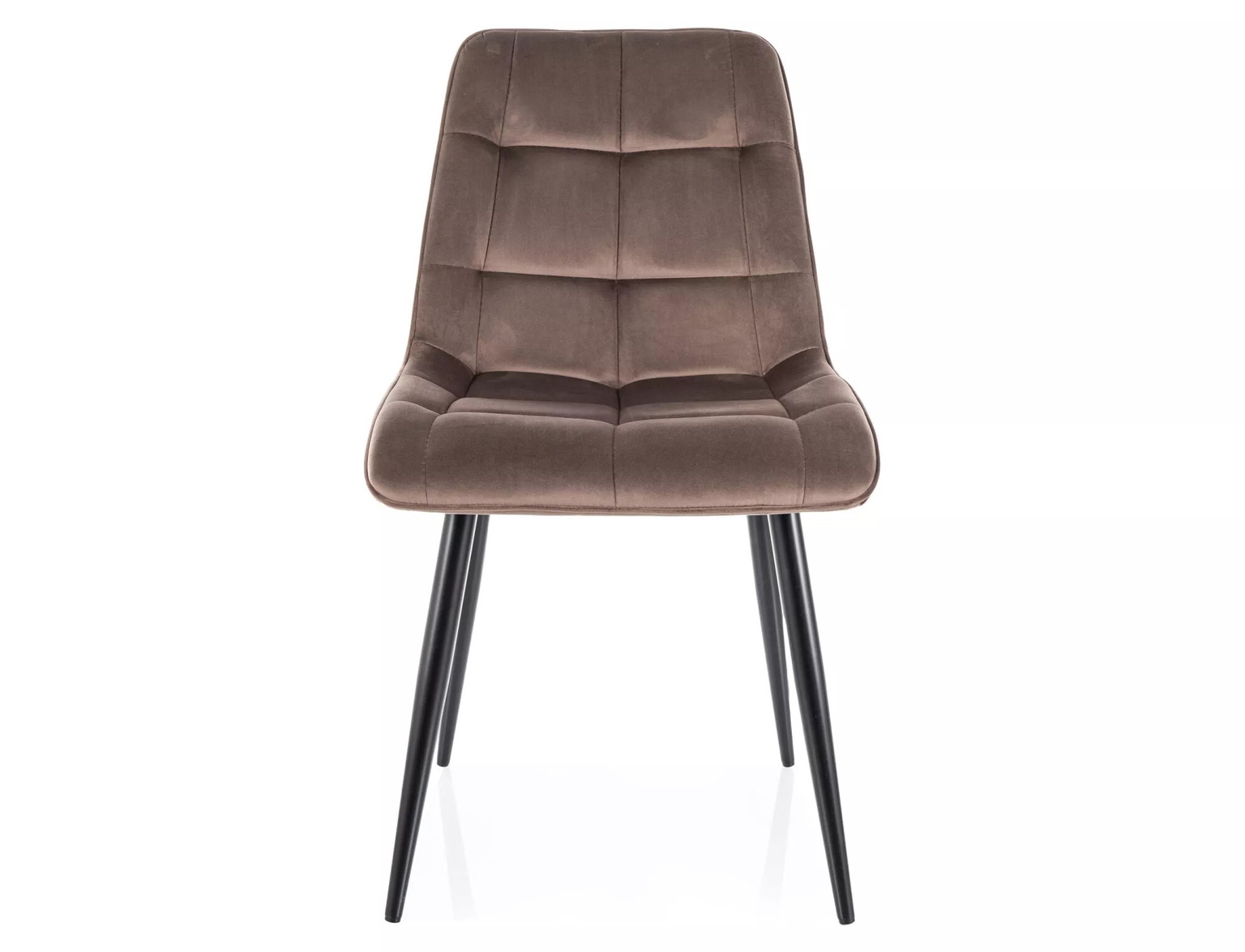 Kėdė Chic Velvet, ruda - 3