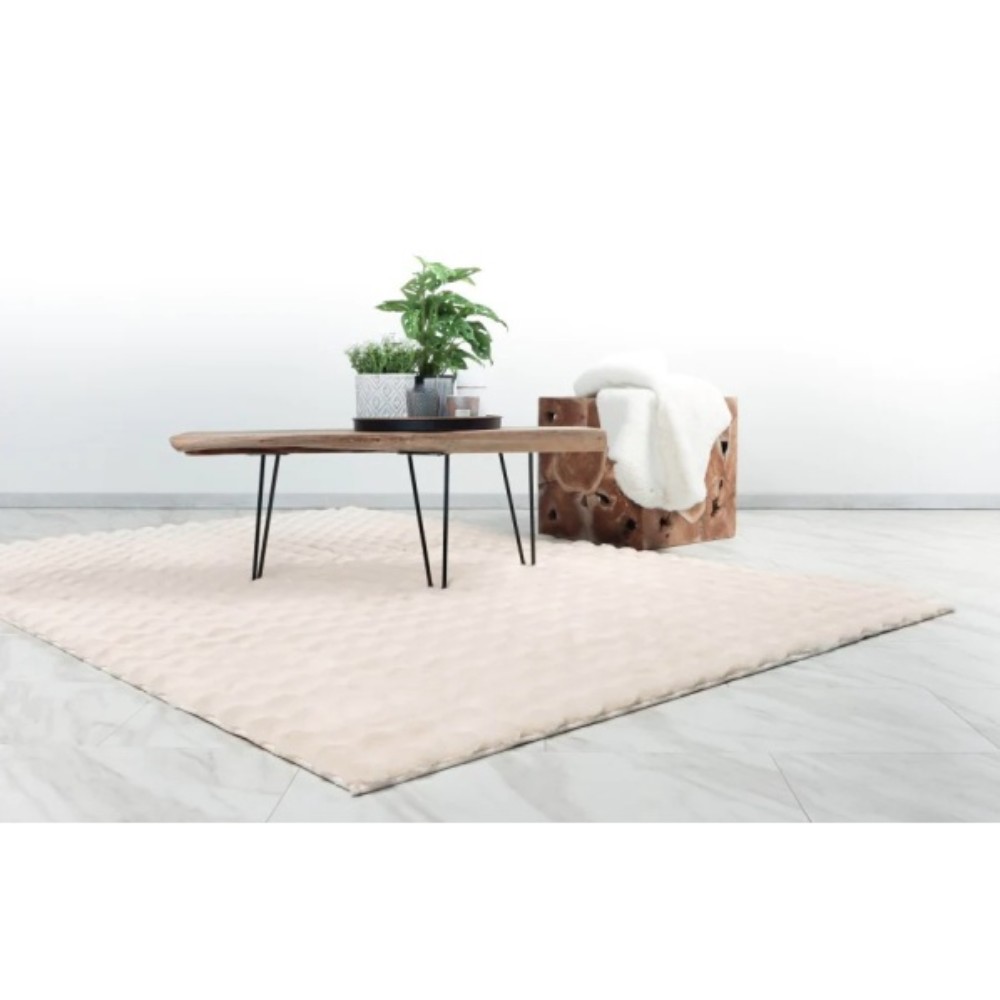 Kilimas LUXURY, 230 x 160 cm, kreminės sp., 100 % poliesterio - 4