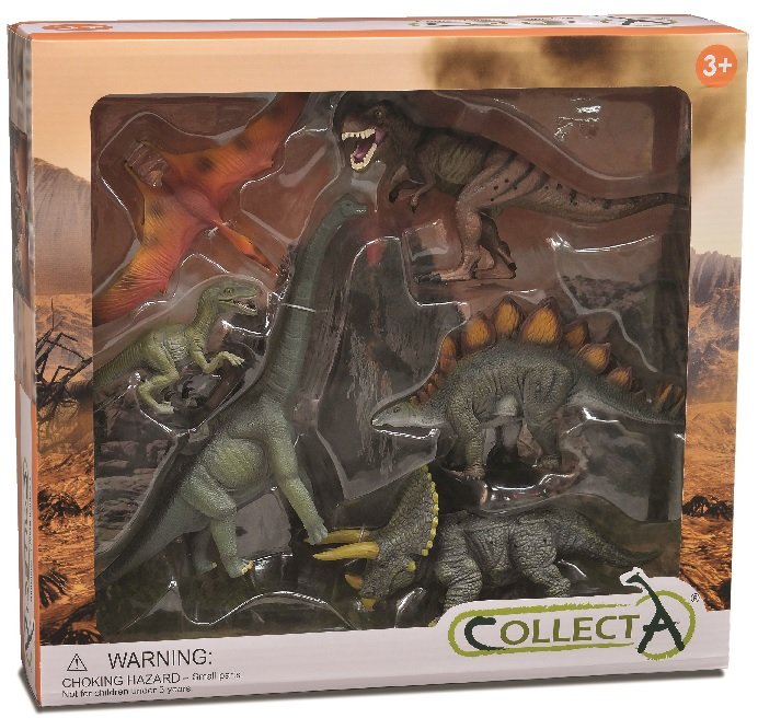 COLLECTA dinozaurų rinkinys Prehistoric Life 6 vnt., 89494
