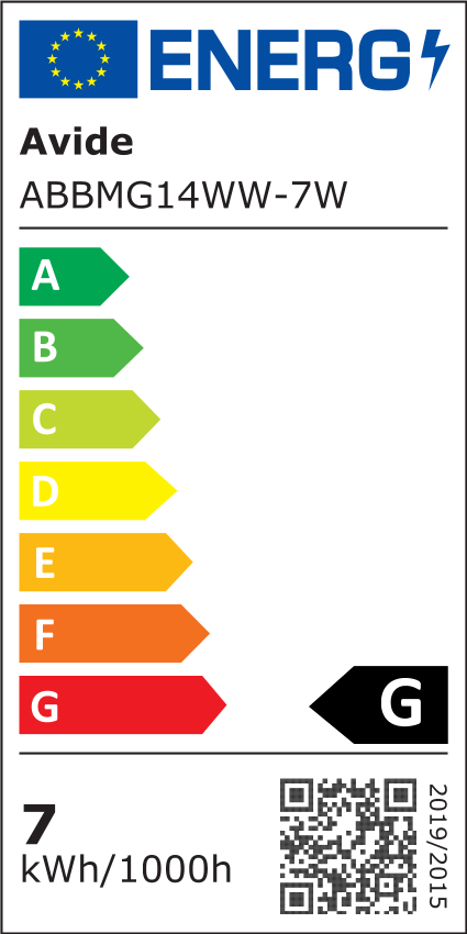 LED lemputė AVIDE, E14, 7W (=40W), 3000K, 220-240V, 590 lm-1