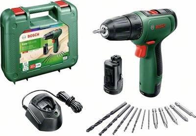 Akumuliatorinis suktuvas-gręžtuvas BOSCH EasyDrill 1200, 12 V, 2 x 1,5 Ah Li-ion, 30/18 Nm-0
