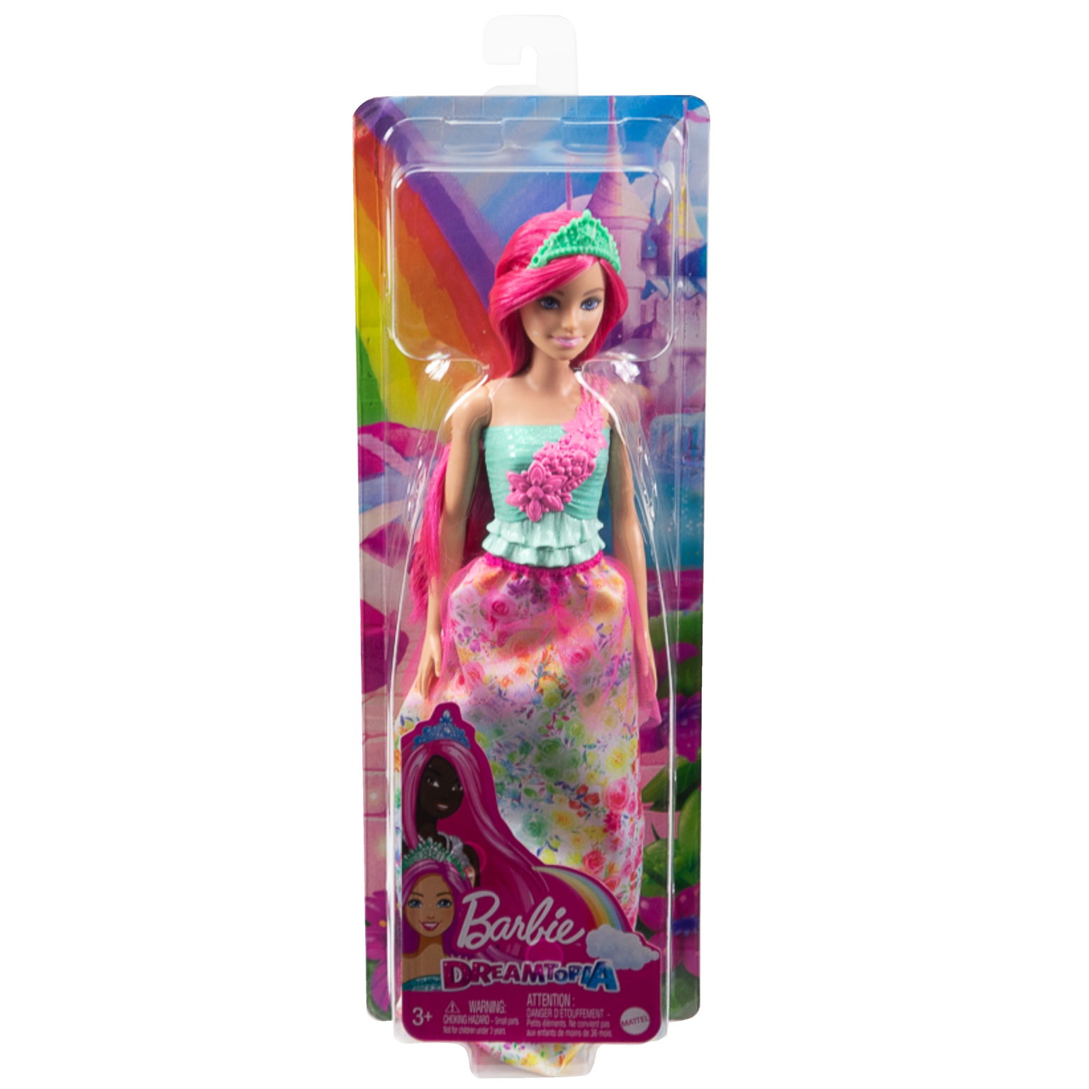 Lėlė Barbie Dreamtopia“ princesė ryškiais plaukais - 6