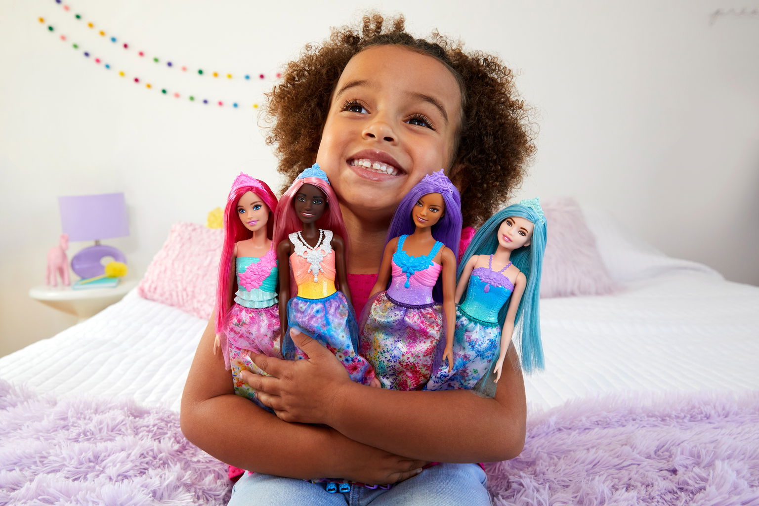 Lėlė Barbie Dreamtopia“ princesė ryškiais plaukais - 2