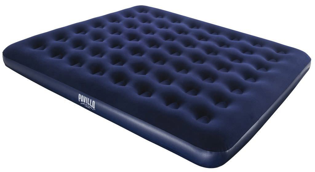 Pripučiamas čiužinys - lova BESTWAY FLOCKED, 183 x 203 x 22 cm-0