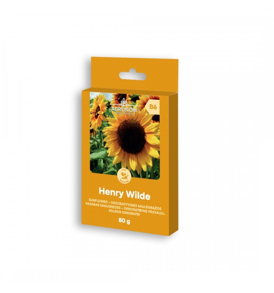 Dekoratyvinių saulėgrąžų sėklos HENRY WILDE, 80 g