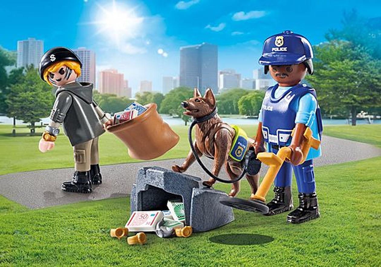 Konstruktorius PLAYMOBIL Policijos paieška - 4