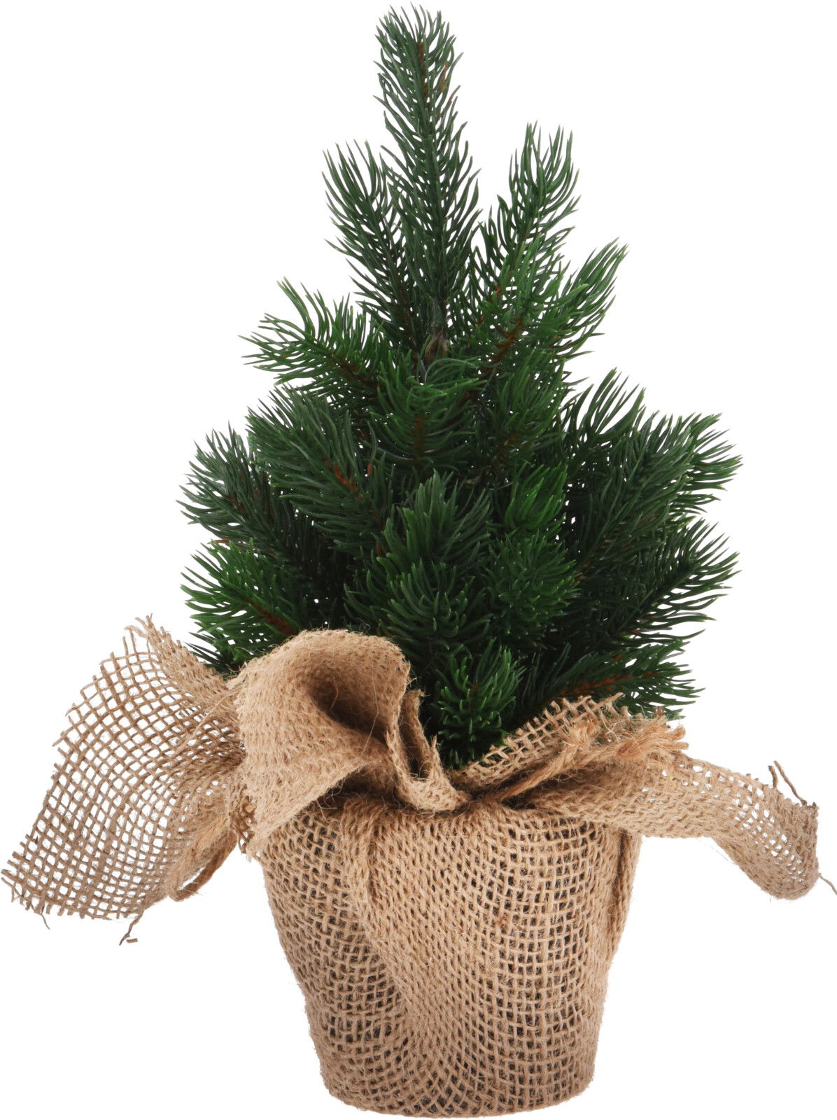 Kalėdinė dekoracija vazonėlyje PINE TREE JUTE, 30 cm, 1 vnt-1