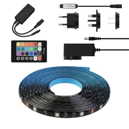 Išmaniosios LED juostos komplektas SONOFF L2-2M, IP65, 48W, RGB, 120° 12V, 600lm, 2m-0