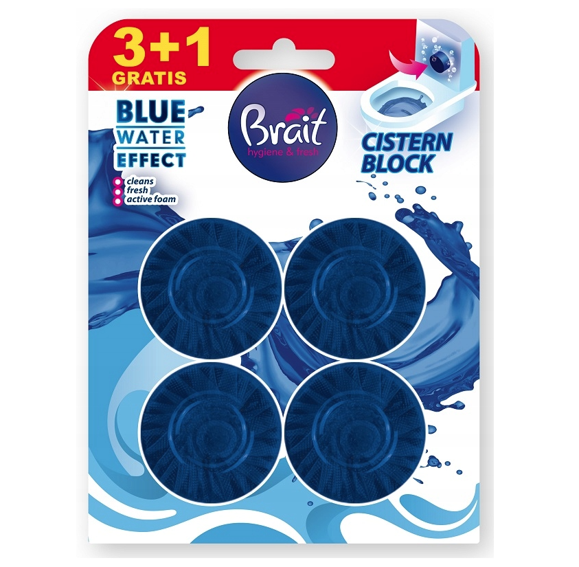 WC tabletės BRAIT Ocean, 4 x 50g-0