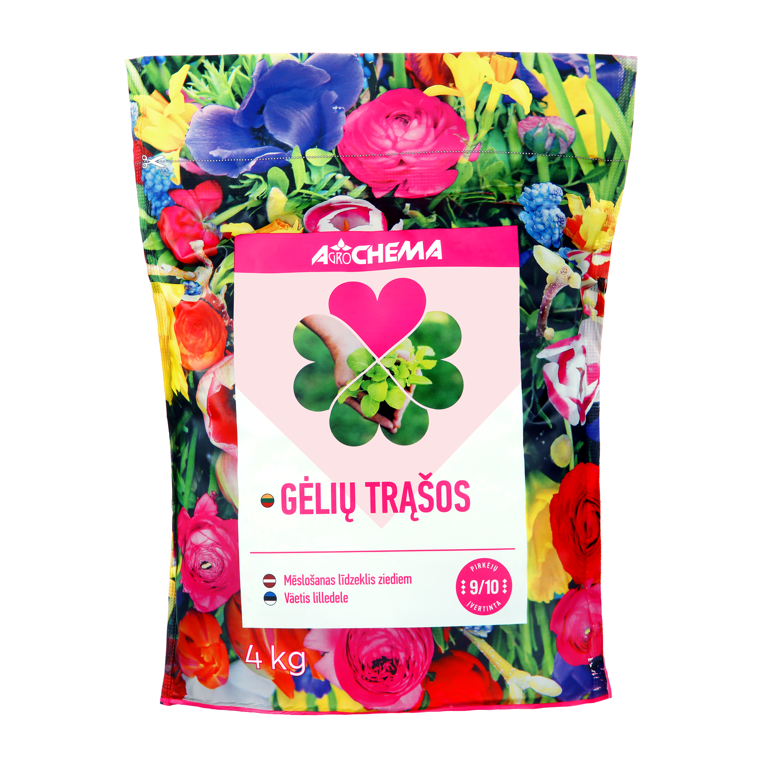 Trąšos gėlėms, 4 kg