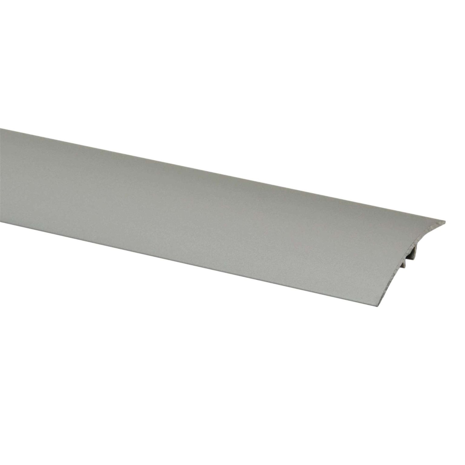 Aliumininė grindų juostelė SM2 A1, sidabro sp., 41 mm pločio, 186 cm ilgio