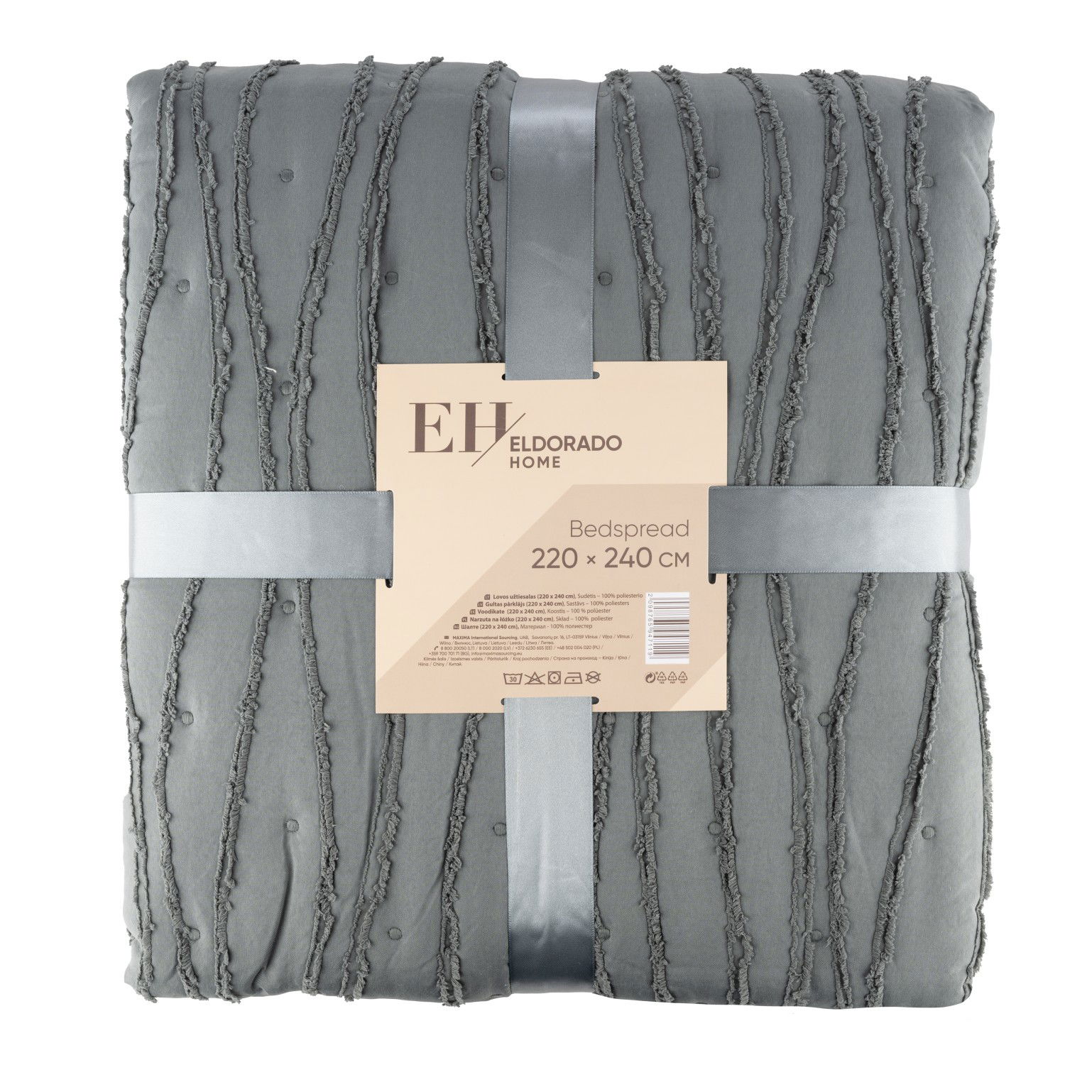 Lovatiesė ELDORADO HOME, 220 x 240 cm, 100 % poliesterio, 80 g/m2 - 3