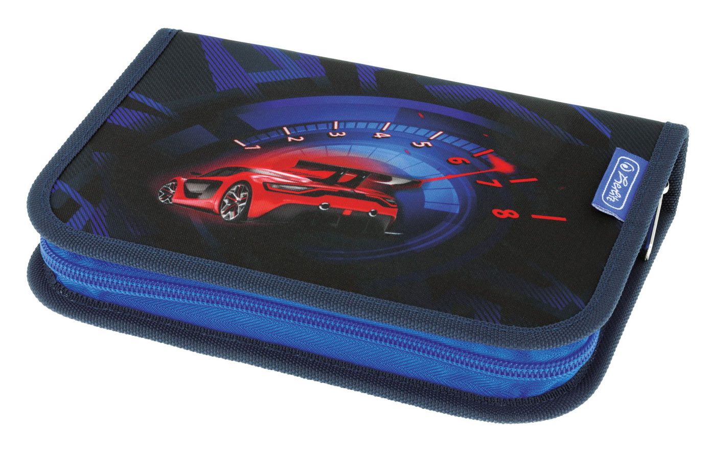 Penalas Herlitz High Speed su mokyklinėmis priemonėmis-0