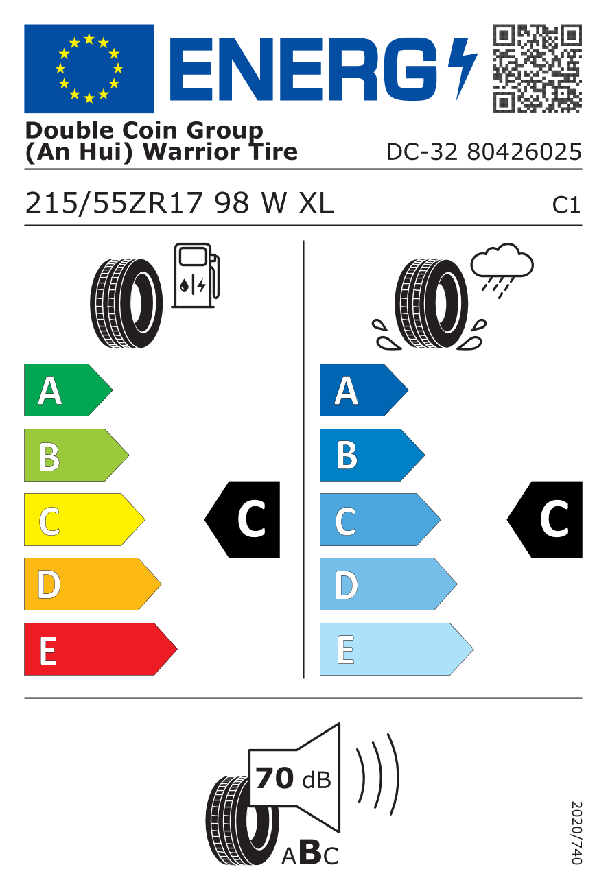 Double Coin DC32 215/55 R17 98 W - 2