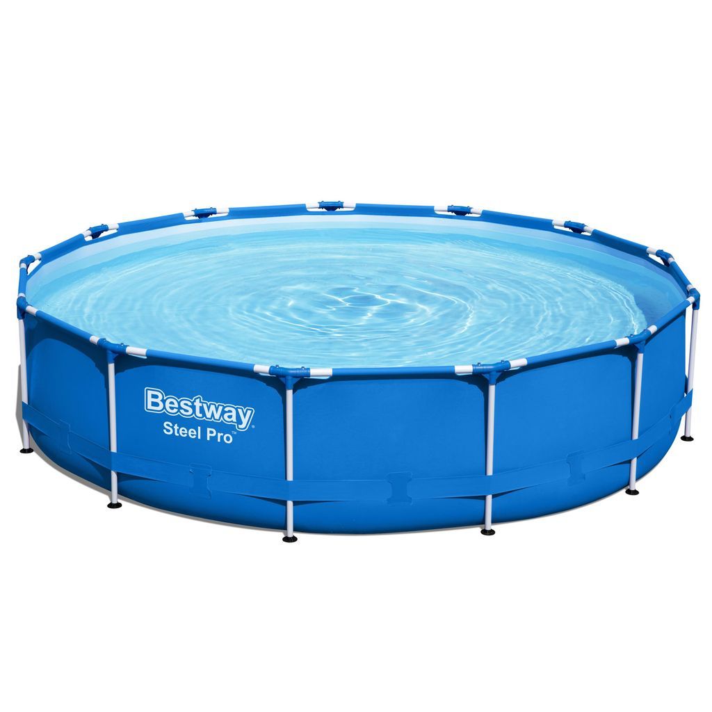 Baseino rinkinys STEEL PRO, 13' x 33"/3,96m x 84cm-1