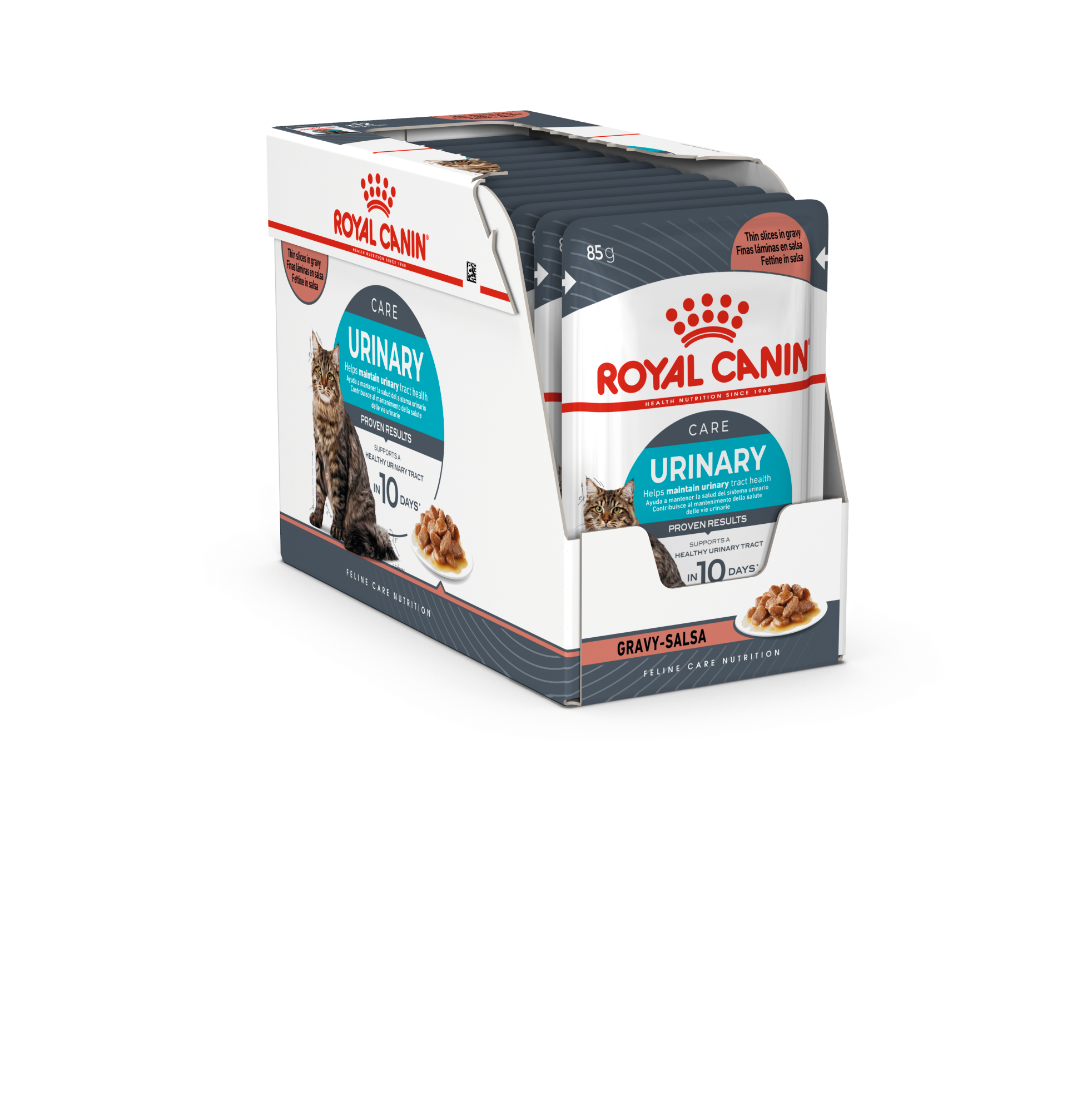 Šlapias kačių ėdalas ROYAL CANIN URINARY CARE IN GRAVY, 12 x 85 g
