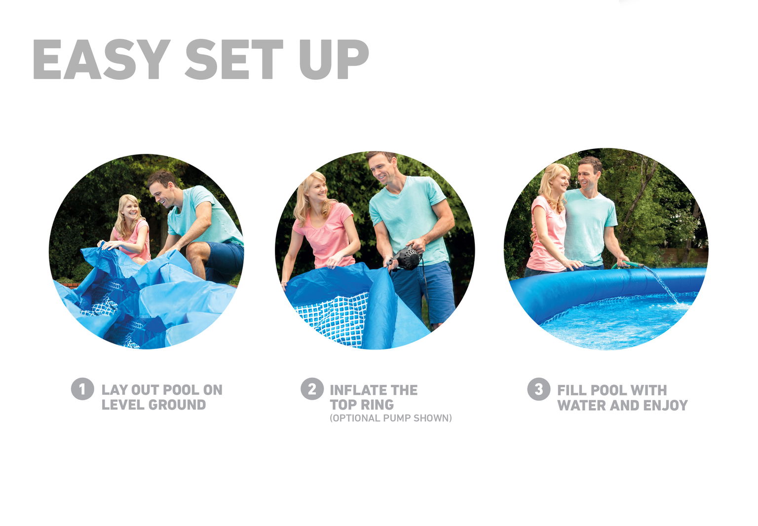 Baseinas Intex Easy Set 26166NP, mėlynas, 457 x 107 cm, 12430 l - 4