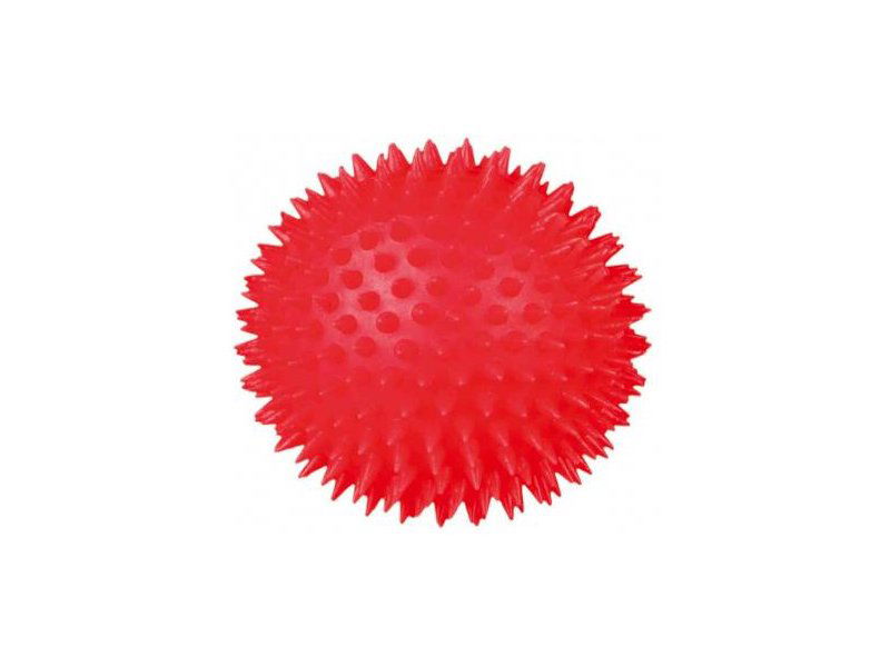 Šunų žaislas kamuoliukas TRIXIE, spygliuotas, 10 cm, įvairių sp. - 1