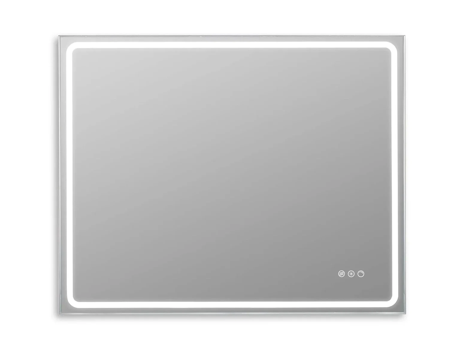 Vonios veidrodis FOCCO MIA DEFOGGER, 100 x 80 cm, LED 3000-6000K, su dimer., antiras. f-ja-0