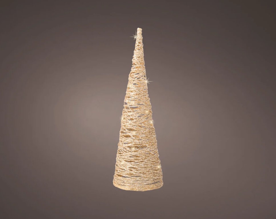Elektrinė LED dekoracija GLITTER CONE, 20 LED, IP20-1