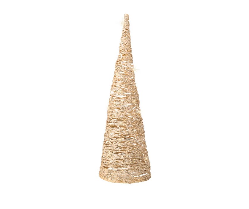 Elektrinė LED dekoracija GLITTER CONE, 20 LED, IP20-0