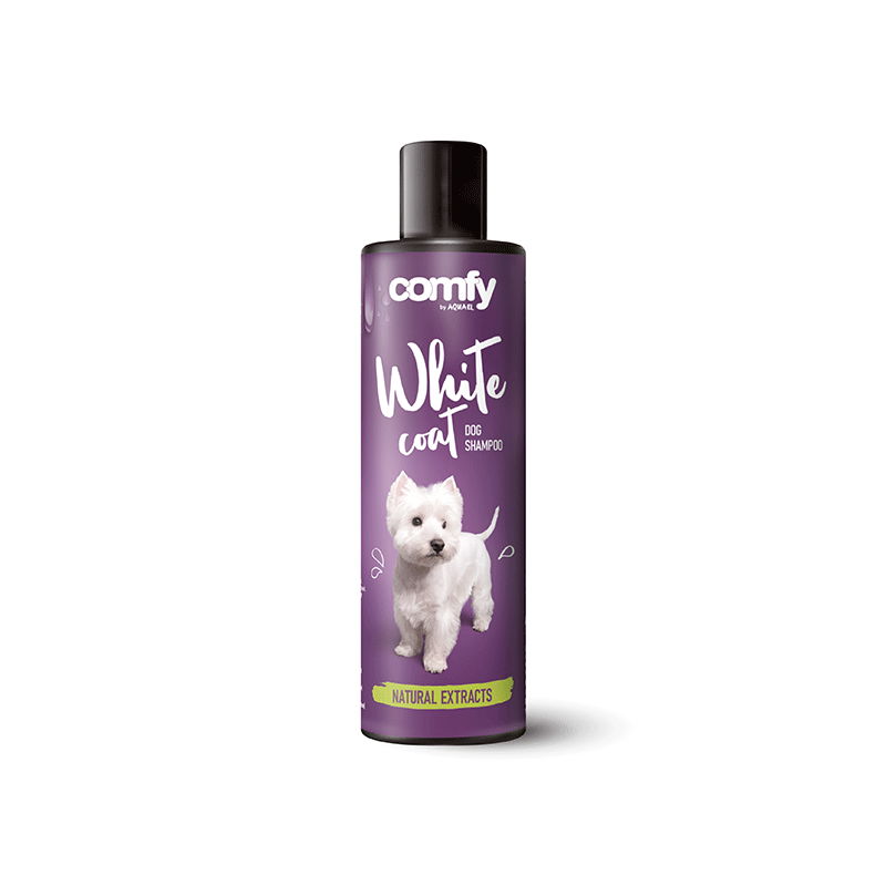 Šampūnas šunims Comfy White coat, 250 ml