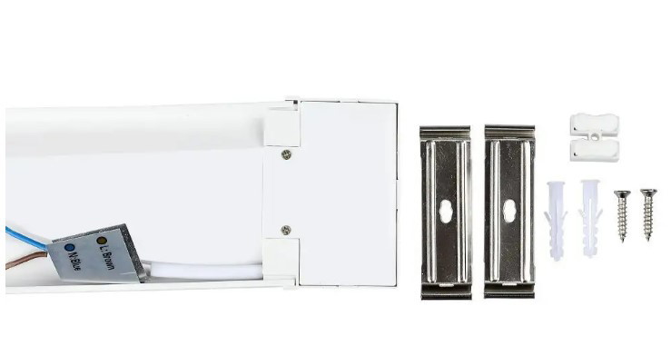 Visuomeninis LED šviestuvas V-TAC SAMSUNG, 6000 lm, 50 W, 4000 K, A++, baltos sp., 150 x 7,4 cm - 4