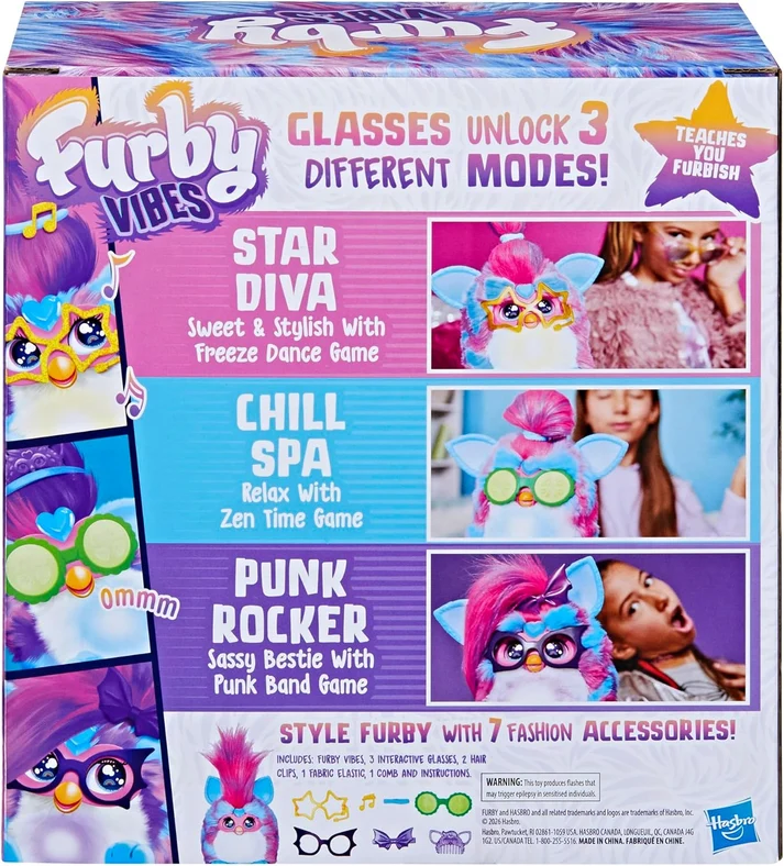 Interaktyvus žaislas HASBRO FURBY „Furby Vibes“-1