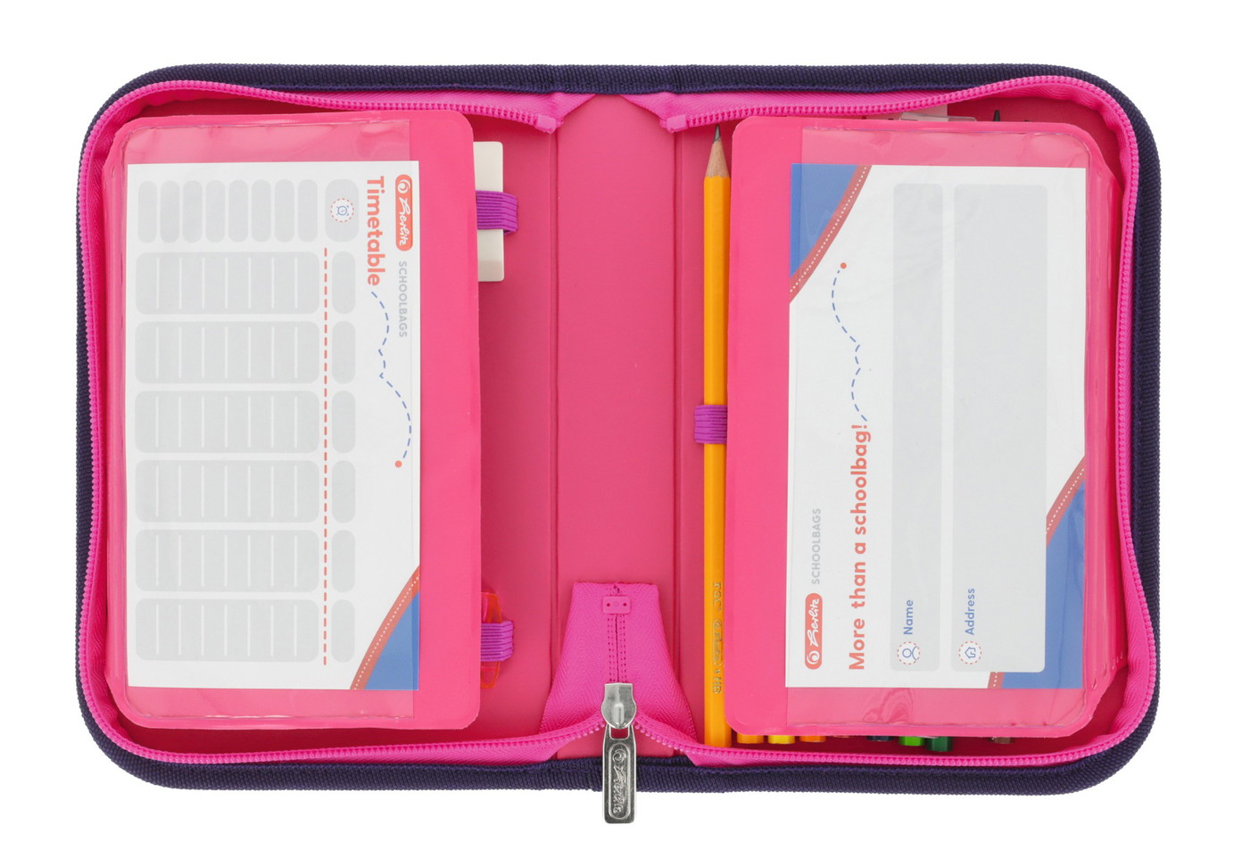 Penalas Herlitz Magic Unicorn su mokyklinėmis priemonėmis - 3
